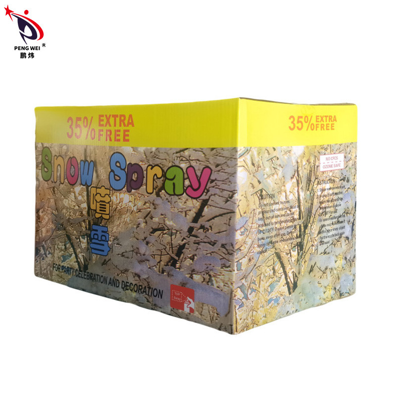 Kunstmatige de Sneeuwnevel 150ml Veelkleurig Duurzaam Taiwan van de blik Valse Boom