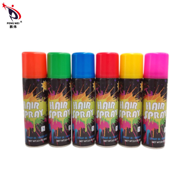 van het de Partijhaar van 150ml Multiscene de Kleurennevel, de Onschadelijke Tijdelijke Nevel van de Haarverfkleur
