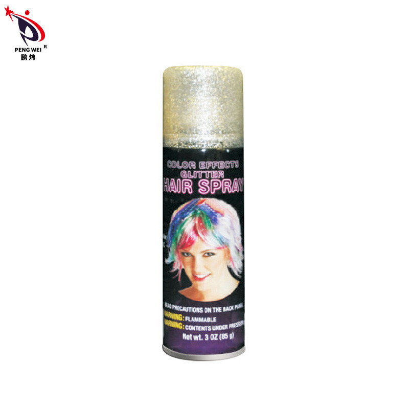 De beschikbare Multikleur Vriendschappelijke Eco van Tin Hair Glitter Spray Odorless