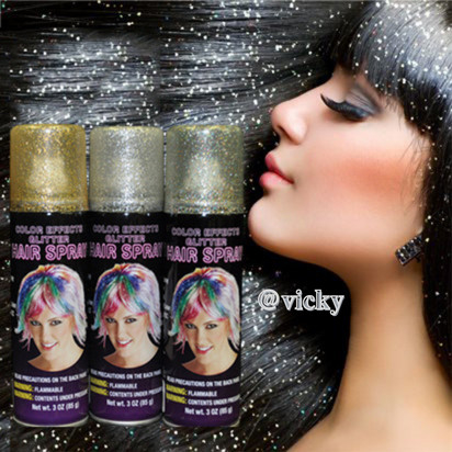 De beschikbare Multikleur Vriendschappelijke Eco van Tin Hair Glitter Spray Odorless