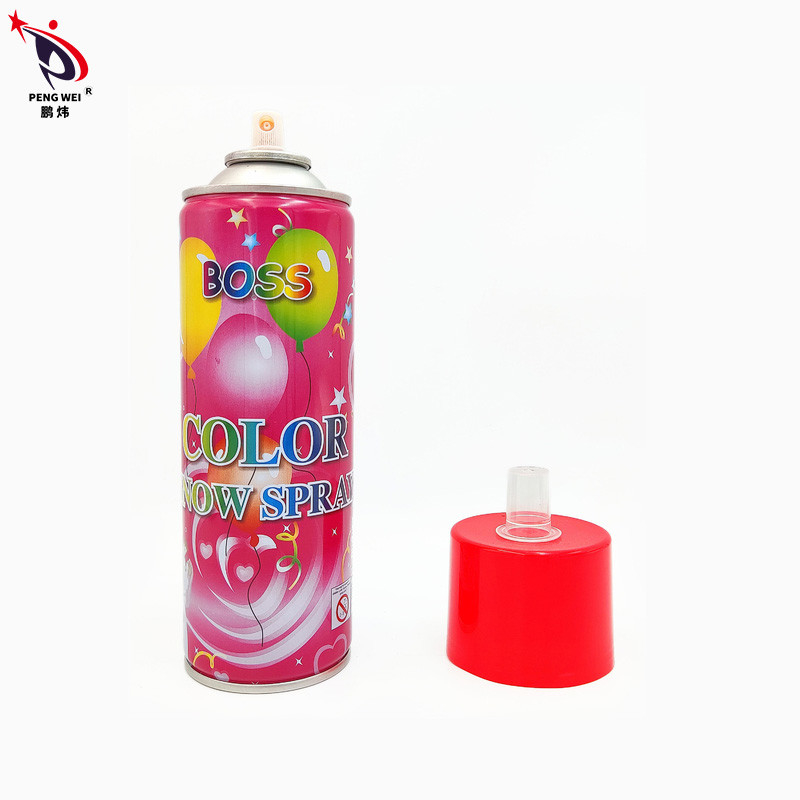 De veelkleurige Nevel Multifunctionele Smudgeproof Chef- Snow Spray van de Kerstmis Valse Sneeuw