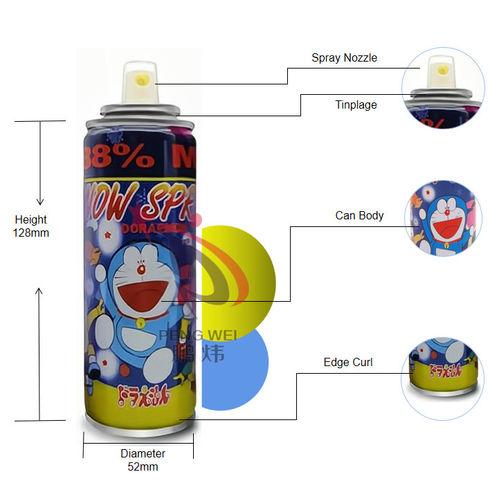 Tijdelijke Valse Kunstmatige Doraemon-Veelkleurige Duurzaam van de Sneeuwnevel voor Boom