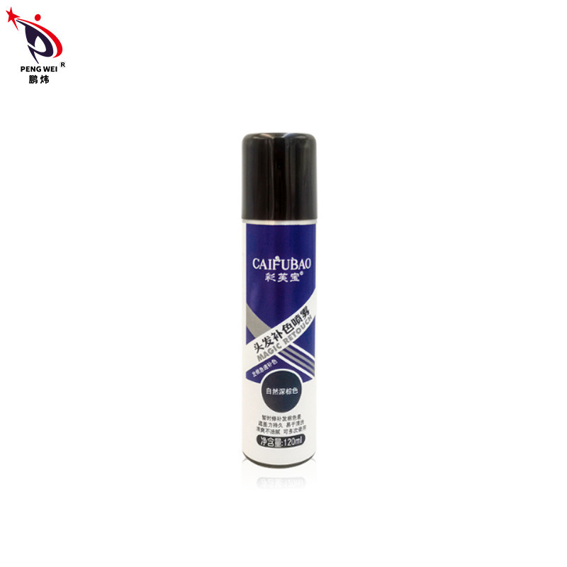 120ml tonische van de het Haarkleur van de Reparatiewortel van de de Nevelsaard Donkere Bruine nevel 50*150mm