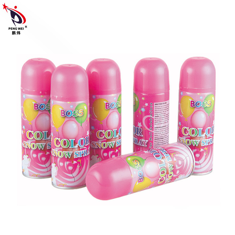 250ml de partij keurt Kunstmatig Chef- Colored Snow Spray SEDEX voor Festivalviering goed