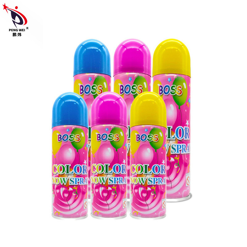 250ml de partij keurt Kunstmatig Chef- Colored Snow Spray SEDEX voor Festivalviering goed