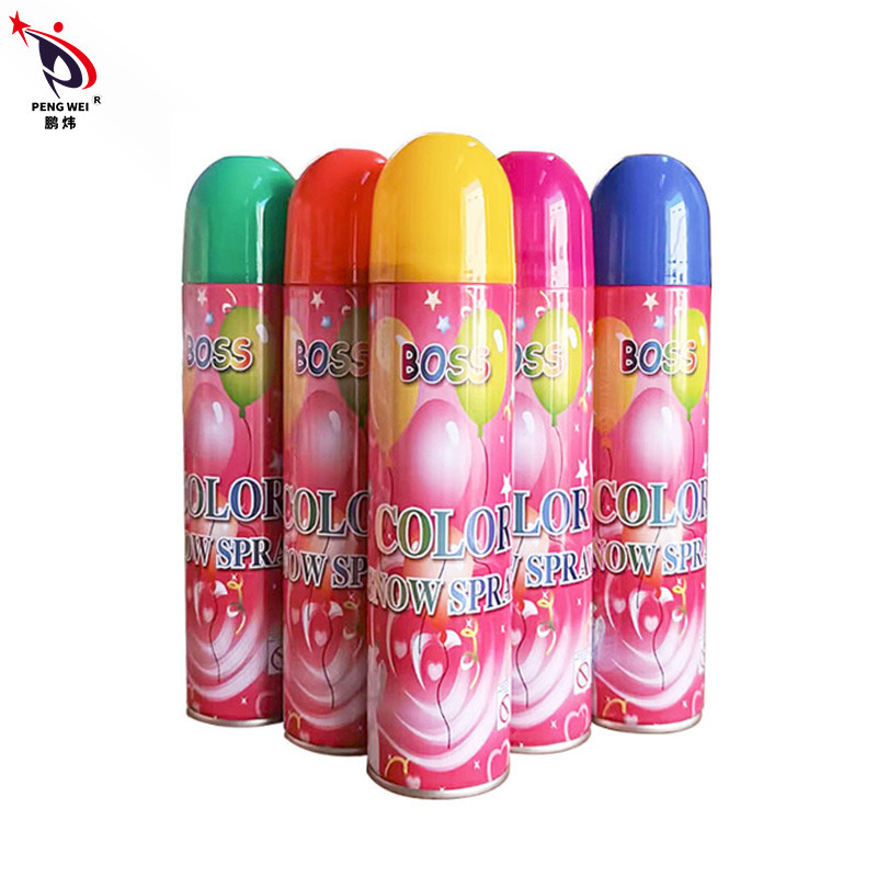 550ml chef- van het Huwelijksdecoratie van Color Snow Spray Eco Vriendschappelijke van het de Partijschuim van Carnaval de Sneeuwnevel