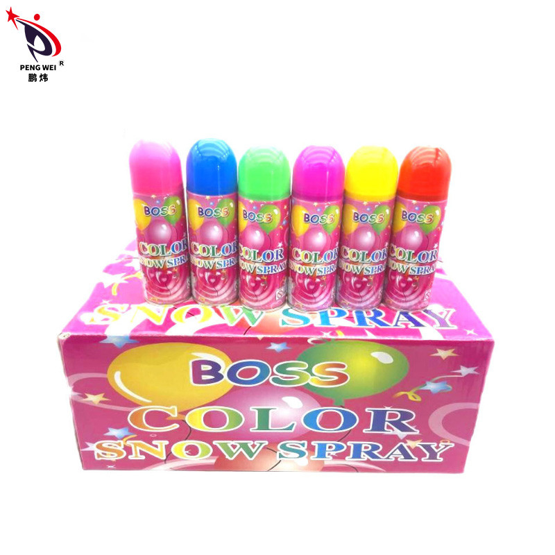 550ml chef- van het Huwelijksdecoratie van Color Snow Spray Eco Vriendschappelijke van het de Partijschuim van Carnaval de Sneeuwnevel