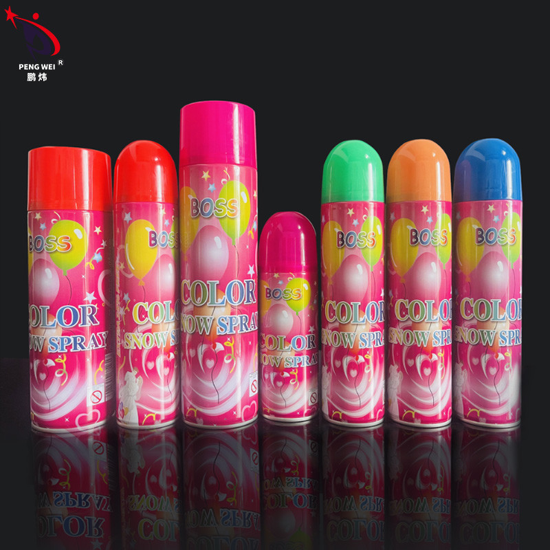 200g kunstmatige van de Kleurenkerstmis van de Sneeuwnevel de Verjaardagspartij Carnaval Chef- Foam Snow Spray