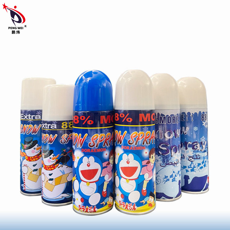 250ml multi van de de Sneeuwnevel van Kleurendoraemon Kunstmatige van het Kerstmishuwelijk de Partijrecreatie