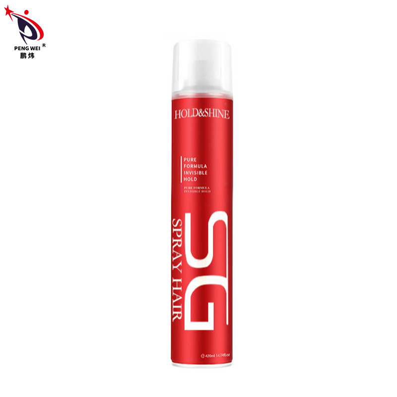 De Geur Hard Haar die van het salon Sneldrogend Haarlak Sterk Greephaarlak 420ml stileren