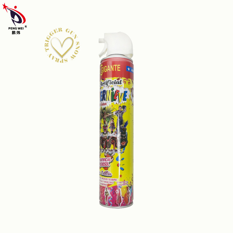 Van de het Kanon Kunstmatige Sneeuw van de Eco de Vriendschappelijke Witte Trekker van de de Nevel Openluchtpartij Decoratie 1200ml