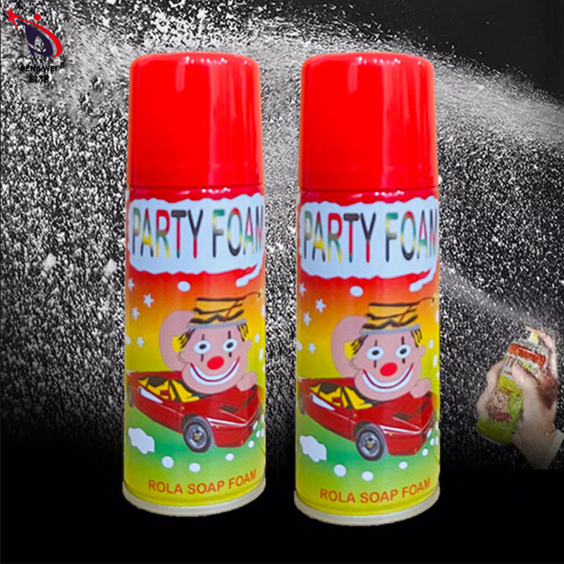 OEM kunstmatig gekleurde sneeuwsproei schuim 200 ml citroen geur