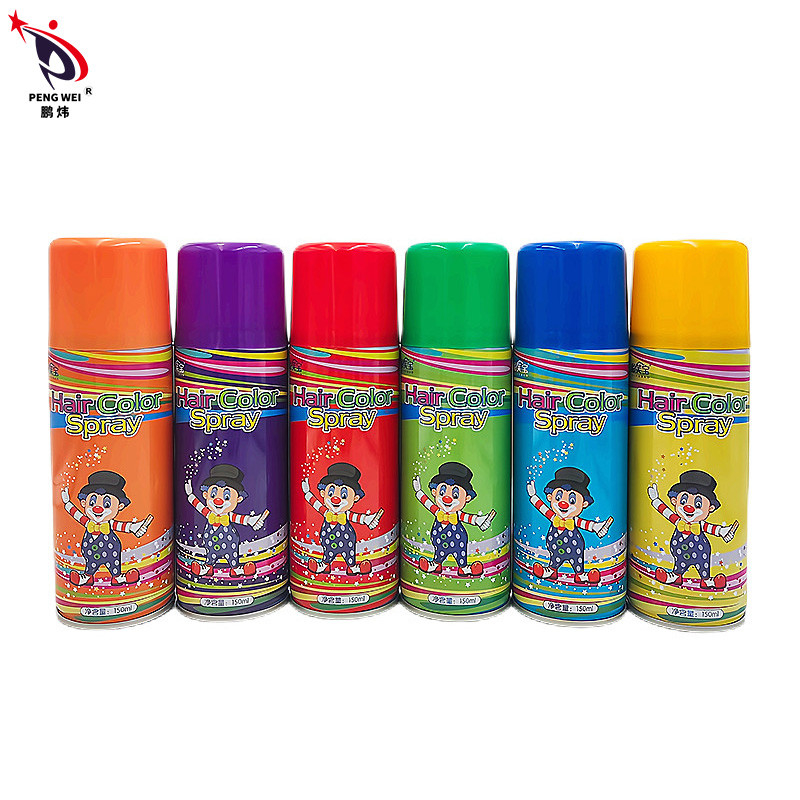 Halloween Unisex Home Volledige haarkleur sprays zonder ammoniak haarverf spray