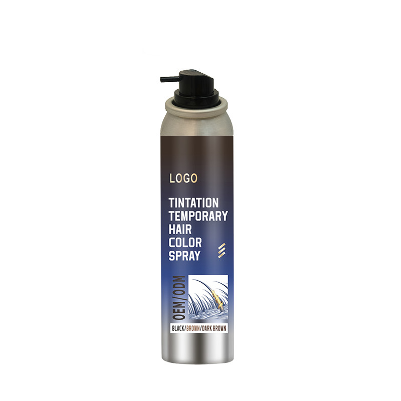 250 ml wasbare haarkleur spray voor kerst 52*128mm blik
