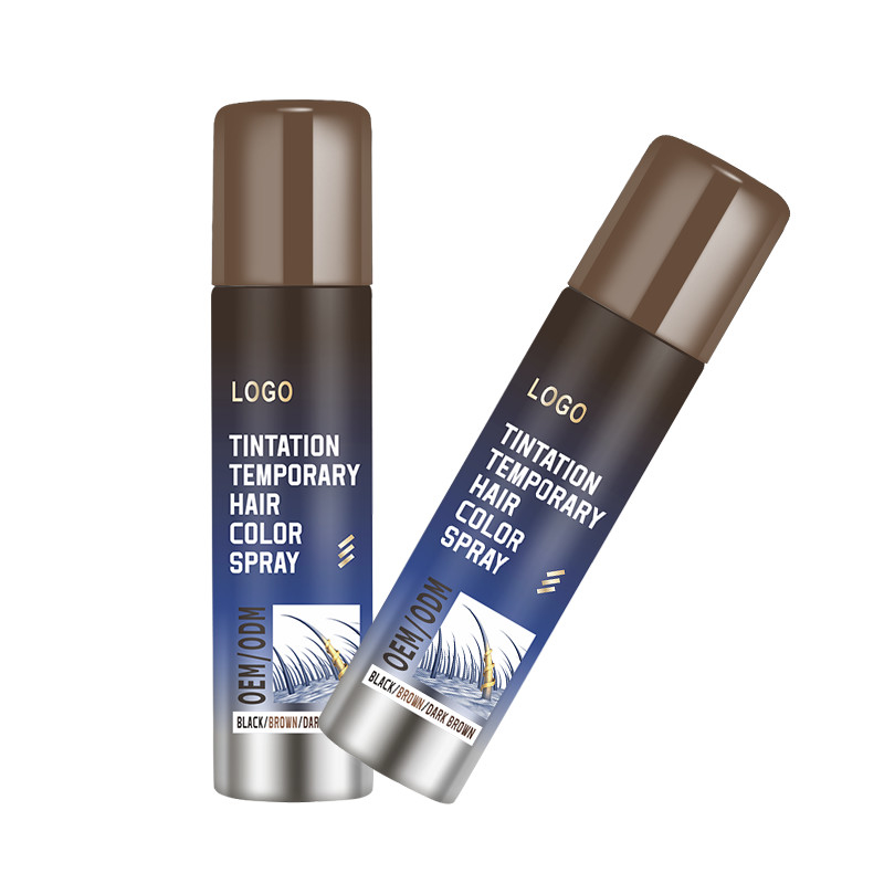 Eenvoudig te gebruiken wasbare haarkleur spray met aangepaste geur SEDEX