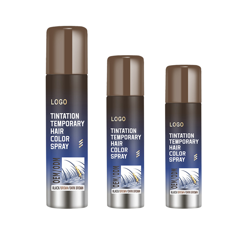 Eenvoudig te gebruiken wasbare haarkleur spray met aangepaste geur SEDEX