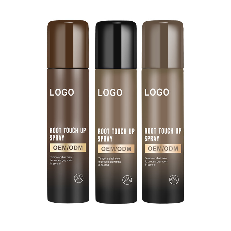 EN71 Haarverf sprays Instant Retouch Root Cover Up Natuurlijke kleur Verfrissend Grijs Concealer Spray