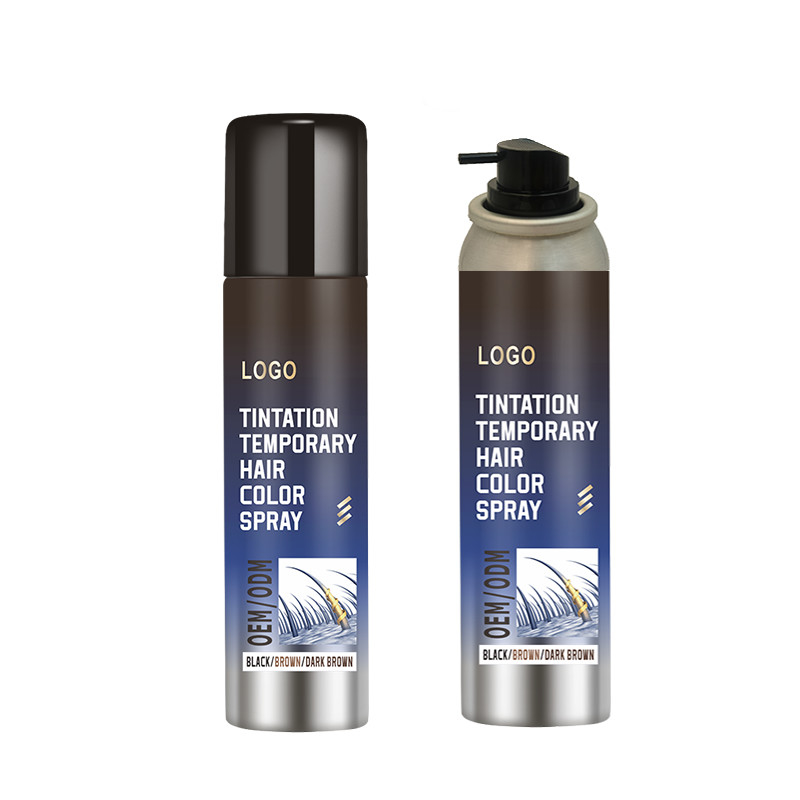 Aanpassen van tijdelijke wortel touch-up spray met niet-kleverige formule snel bedekken haarwortel magische spray