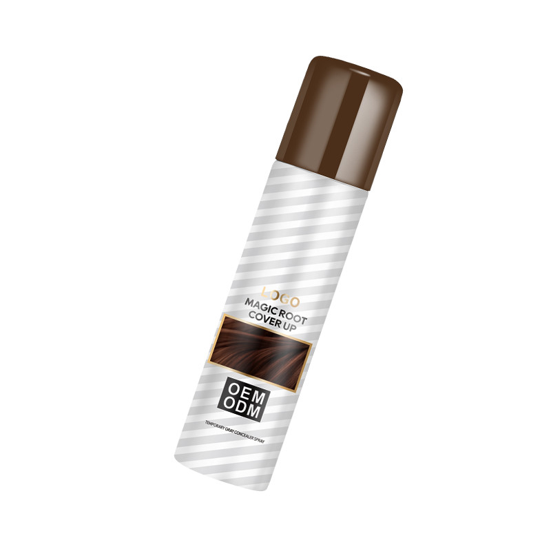 Private label haarkleur sprays wortel touch up om grijze wortels te verbergen in de tweede