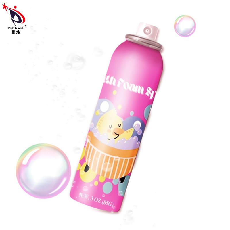 Fruit Fragrance Bath Foam Spray Geen vlekken formule Douche Foam met 3 jaar houdbaarheid