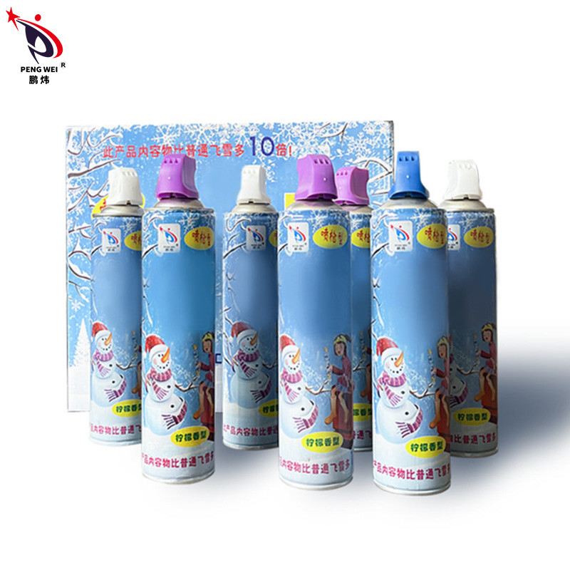 500 ml grote capaciteit Trigger Gun Foam Sneeuw Spray Party Kerstversiering
