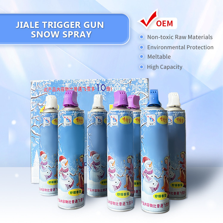 500 ml grote capaciteit Trigger Gun Foam Sneeuw Spray Party Kerstversiering