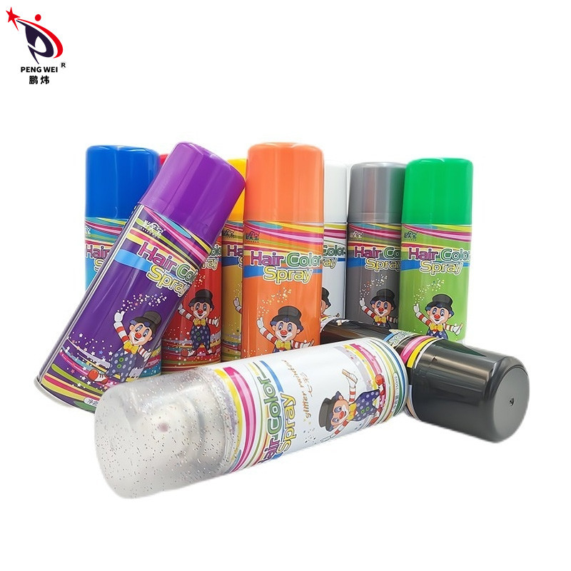 250ml het beschikbare Tijdelijke de Nevelshaar van de Haarkleur het Stileren Decor van de Nevel Unisex-Partij